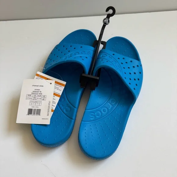 NWT CROCS Chawaii Slide M\'s 8 (W\'s 10) Amazon.com: Crocs Miami Slide Dew 4 M : Clothing, Shoes  main image 4